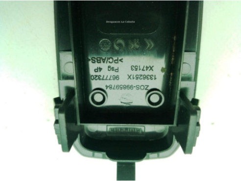 96777320, 99859784 MANDO ELEVALUNAS PUERTA LAT DEL DER PEUGEOT 308 SW II|Desguaces La Cabaña