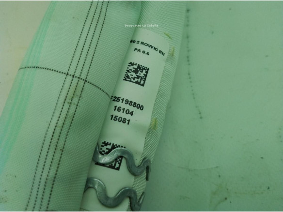 625198600 AIRBAG CORTINA DER LAND ROVER DISCOVERY SPORT (L550)|Desguaces La Cabaña