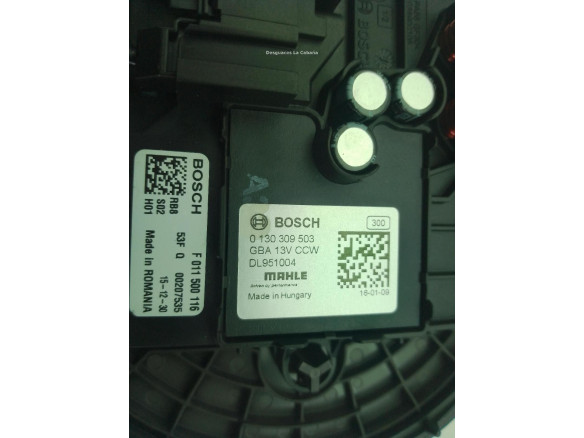 F001500116, 0130309503 MOTOR CALEFACCION OPEL ASTRA K (B16)|Desguaces La Cabaña