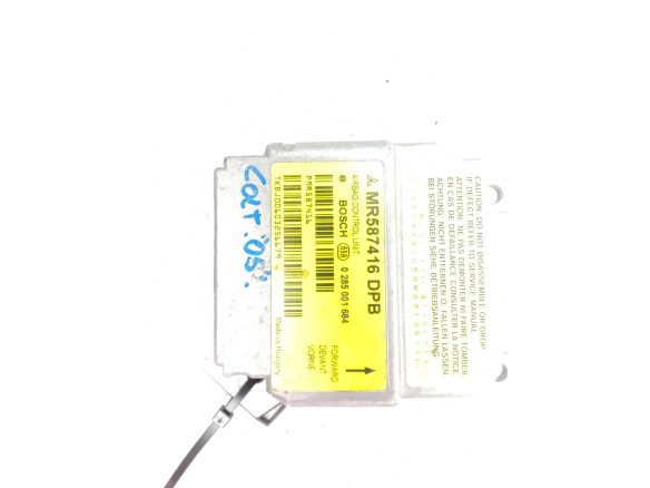 MR587416DPB, CENTRALITA AIRBAG MITSUBISHI COLT Furgoneta/hatchback (Z3_V) |Desguaces La Cabaña