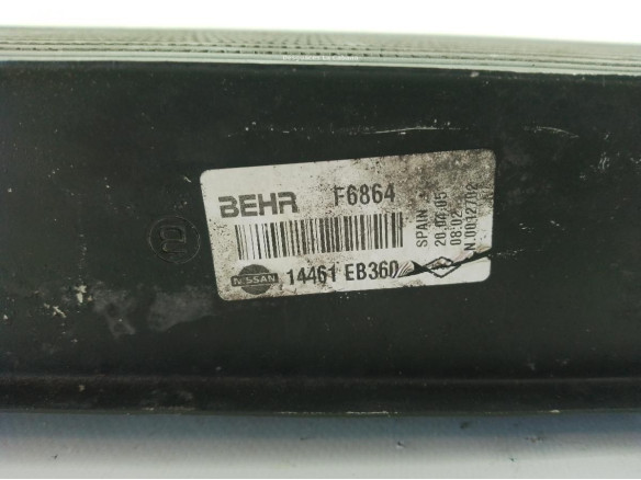 14461EB360 INTERCOOLER NISSAN PATHFINDER III (R51)|Desguaces La Cabaña