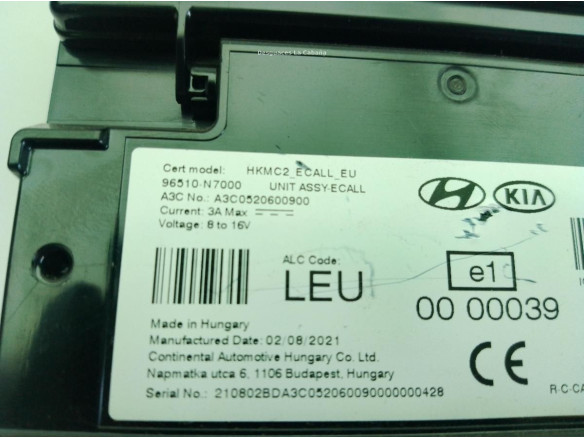 96510N7000 MODULO ELECTRONICO HYUNDAI TUCSON (NX4E, NX4A)|Desguaces La Cabaña