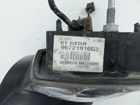 96721916G2 ESPEJO IZQ CITROEN C5 III (RD_) |Desguaces La Cabaña