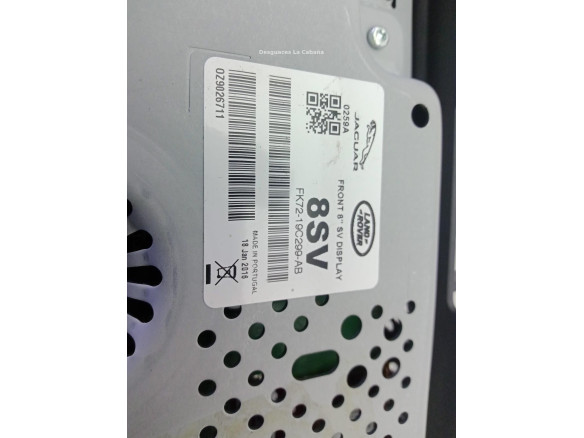 LR083812 PANTALLA MULTIMEDIA LAND ROVER DISCOVERY SPORT (L550)|Desguaces La Cabaña