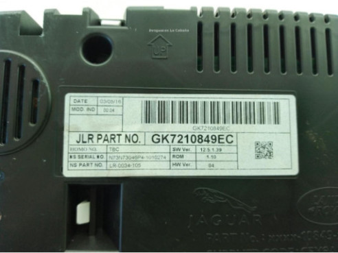 LR079404 CUADRO INSTRUMENTOS LAND ROVER DISCOVERY SPORT (L550)|Desguaces La Cabaña