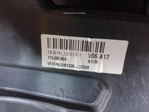 ELEVALUNAS PUERTA LAT DEL DER HYUNDAI i40 (VF) |Desguaces La Cabaña