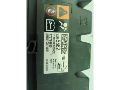 13512293 CENTRALITA AIRBAG OPEL ASTRA K (B16)|Desguaces La Cabaña
