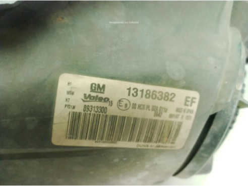 13186382 FARO IZQUIERDO OPEL CORSA D (S07)|Desguaces La Cabaña
