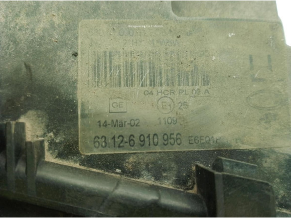 63127165782, 63126910956 FARO DERECHO BMW 3 (E46)|Desguaces La Cabaña