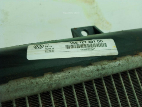 1K0121251AB RADIADOR AGUA VW TOURAN (1T3)|Desguaces La Cabaña