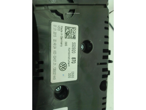 5G0920870 CUADRO INSTRUMENTOS VW GOLF VII (5G1, BQ1, BE1, BE2)|Desguaces La Cabaña