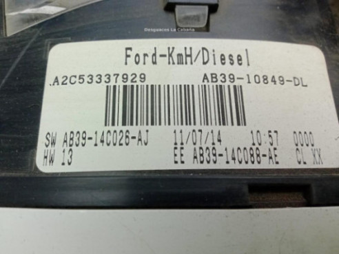 5341190 CUADRO INSTRUMENTOS FORD RANGER (TKE)|Desguaces La Cabaña
