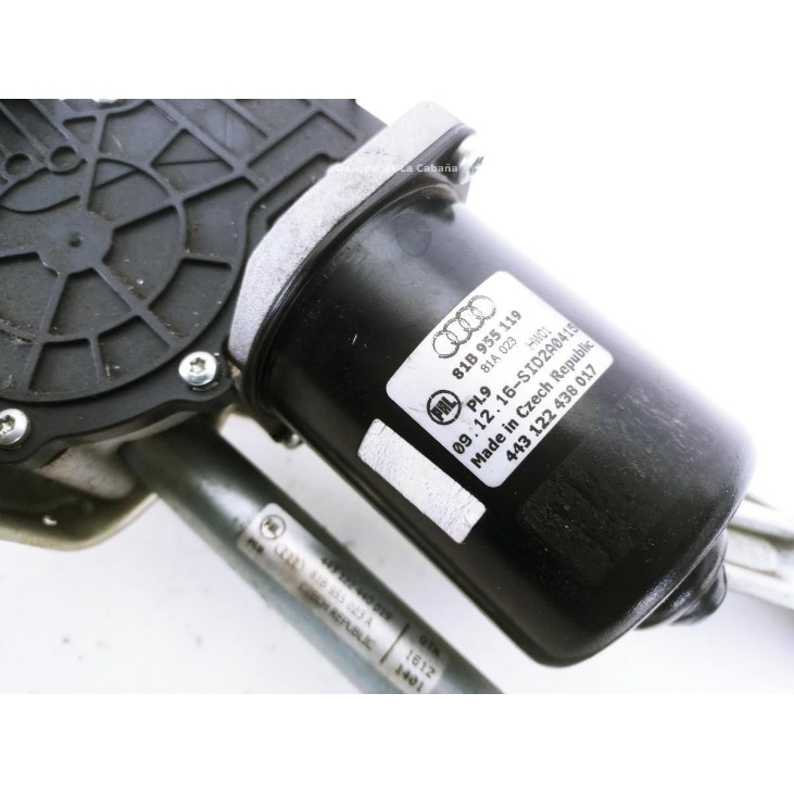 81B955119 MOTOR LIMPIAPARABRISAS DEL AUDI Q2 (GAB) |Desguaces La Cabaña