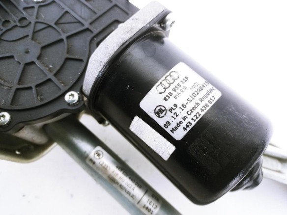 81B955119 MOTOR LIMPIAPARABRISAS DEL AUDI Q2 (GAB) |Desguaces La Cabaña
