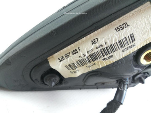 5JB857408F ESPEJO DER SEAT TOLEDO IV (KG3) |Desguaces La Cabaña