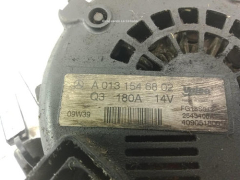 A0131546802, ALTERNADOR MERCEDES BENZ CLASE E (W212) |Desguaces La Cabaña