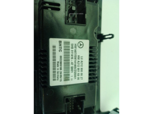 A2129006627 MANDO CLIMA MERCEDES BENZ CLASE E (W212)|Desguaces La Cabaña