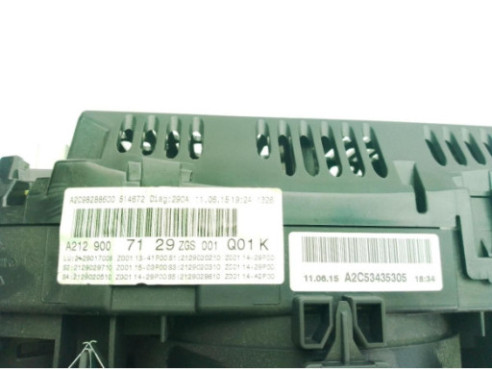A2129004904, A2129007129 CUADRO INSTRUMENTOS MERCEDES BENZ CLASE E (W212)|Desguaces La Cabaña
