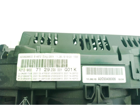 A2129004904, A2129007129 CUADRO INSTRUMENTOS MERCEDES BENZ CLASE E (W212)|Desguaces La Cabaña