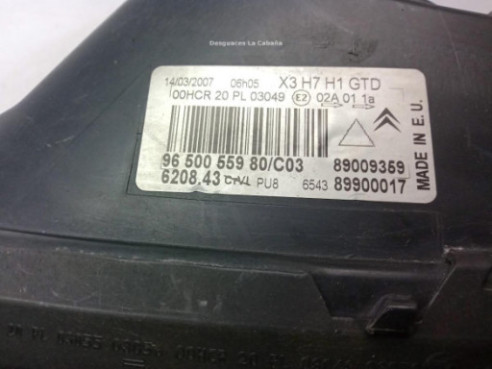 620843 FARO IZQUIERDO CITROEN C5 II (RC_)|Desguaces La Cabaña