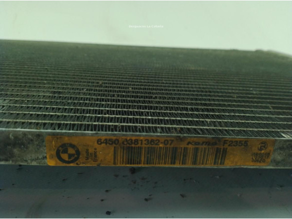 64506381362 RADIADOR AIRE ACONDICIONADO BMW 5 (E60)|Desguaces La Cabaña