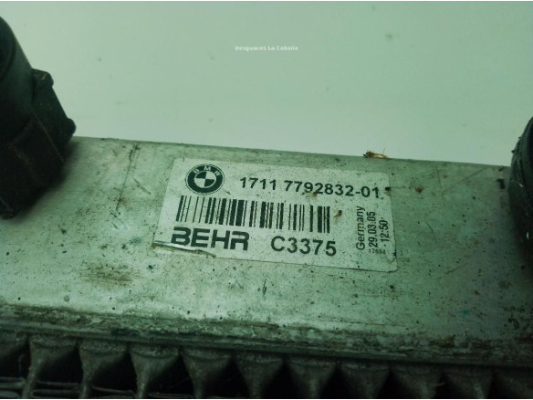 17117792832 RADIADOR AGUA BMW 5 (E60)|Desguaces La Cabaña