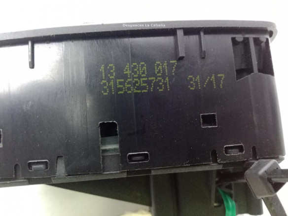 MANDO ELEVALUNAS PUERTA LAT DEL IZQ OPEL CORSA E (X15)|Desguaces La Cabaña