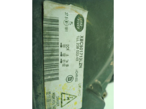 XBC501713LZN FARO IZQUIERDO LAND ROVER RANGE ROVER SPORT (L320)|Desguaces La Cabaña