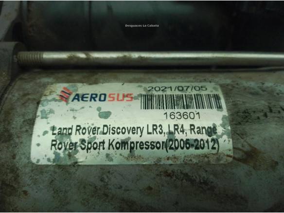 163601 COMPRESOR NEUMATICO SUSPENSION LAND ROVER RANGE ROVER SPORT (L320)|Desguaces La Cabaña