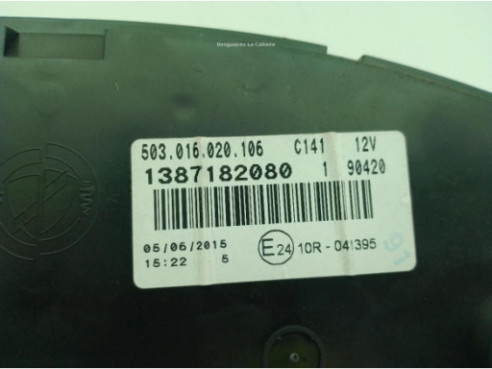 0001387182080 CUADRO INSTRUMENTOS FIAT DUCATO Furgón (250_, 290_)|Desguaces La Cabaña