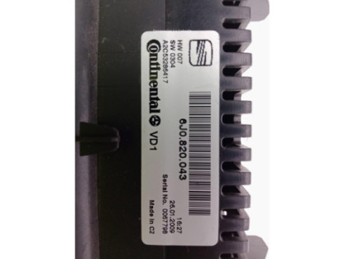 6J0820043, MANDO CLIMA SEAT IBIZA IV (6J5, 6P1)|Desguaces La Cabaña