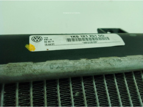 1K0121251AB RADIADOR AGUA VW TOURAN (1T3)|Desguaces La Cabaña