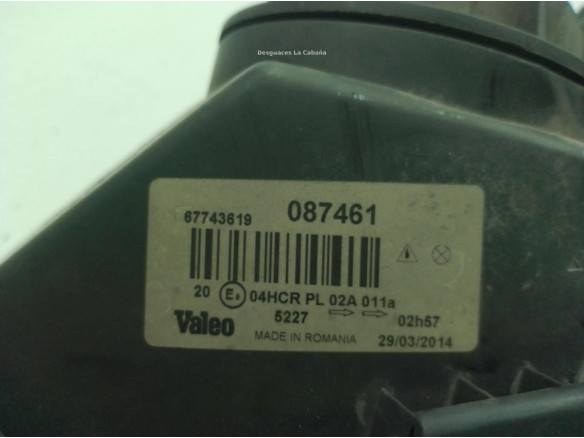 7701040682, 67743619 FARO IZQUIERDO RENAULT MEGANE I Classic (LA0/1_)|Desguaces La Cabaña