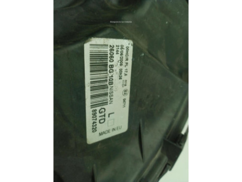26060BG10B FARO IZQUIERDO NISSAN MICRA III (K12)|Desguaces La Cabaña