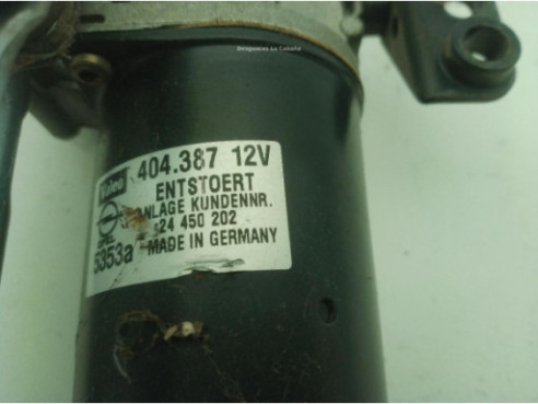 24450202 MOTOR LIMPIAPARABRISAS DEL OPEL ASTRA G Fastback (T98)|Desguaces La Cabaña