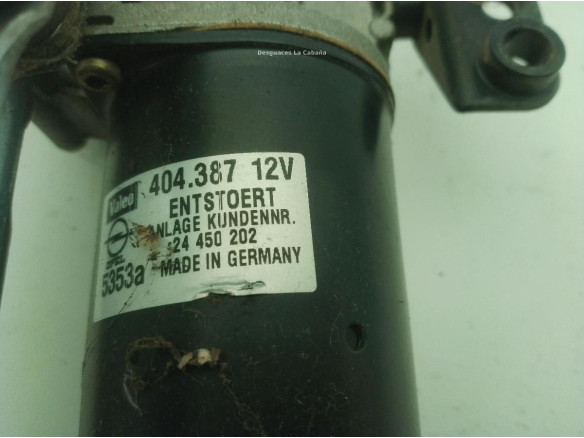 24450202 MOTOR LIMPIAPARABRISAS DEL OPEL ASTRA G Fastback (T98)|Desguaces La Cabaña