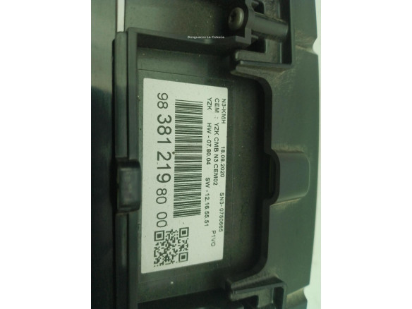 9838121980 CUADRO INSTRUMENTOS OPEL COMBO Limusina (X19)|Desguaces La Cabaña