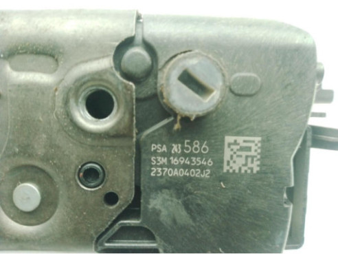 9824358680, S3M16943546 CERRADURA PUERTA LAT TRA IZQ OPEL COMBO Limusina (X19)|Desguaces La Cabaña