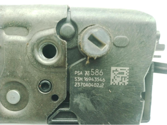 9824358680, S3M16943546 CERRADURA PUERTA LAT TRA IZQ OPEL COMBO Limusina (X19)|Desguaces La Cabaña