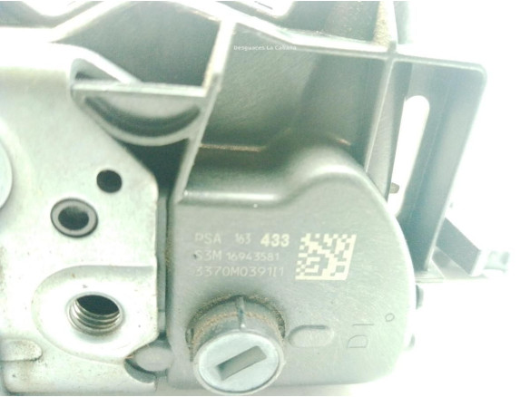 9816343380, 3370M0391 CERRADURA PUERTA LAT DEL DER OPEL COMBO Limusina (X19)|Desguaces La Cabaña