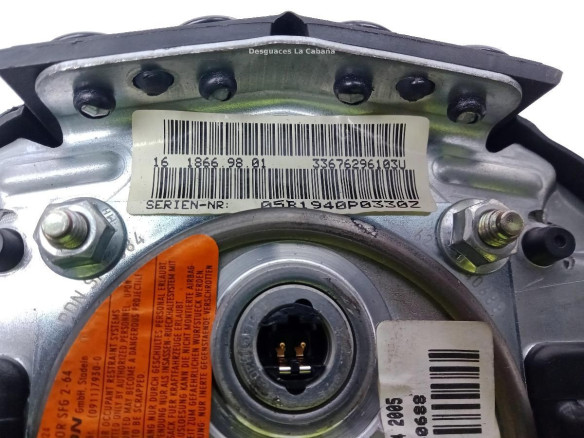 32306880599 AIRBAG IZQ BMW X5 (E53)|Desguaces La Cabaña