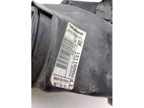 93185145 FARO IZQUIERDO OPEL COMBO Tour|Desguaces La Cabaña