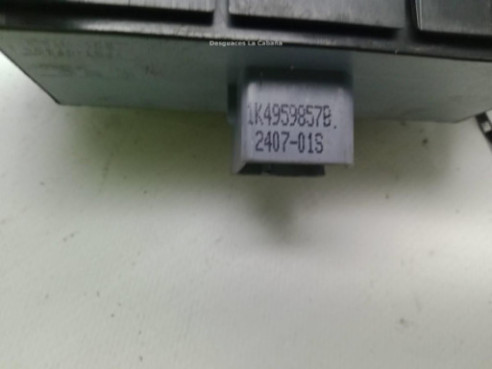 1K4959857C REH MANDO ELEVALUNAS PUERTA LAT DEL IZQ SEAT LEON (1P1)|Desguaces La Cabaña