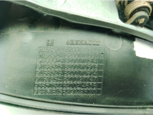 825002366R,8200170625 MANILLA PUERTA LAT DEL DER EXT RENAULT TRAFIC II Autobús (JL)|Desguaces La Cabaña