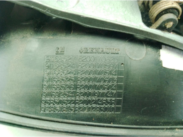 825002366R,8200170625 MANILLA PUERTA LAT DEL DER EXT RENAULT TRAFIC II Autobús (JL)|Desguaces La Cabaña