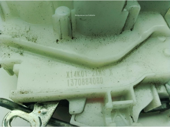 1677091080, 1370884080 CERRADURA PUERTA LAT DEL IZQ PEUGEOT BIPPER (AA_)|Desguaces La Cabaña