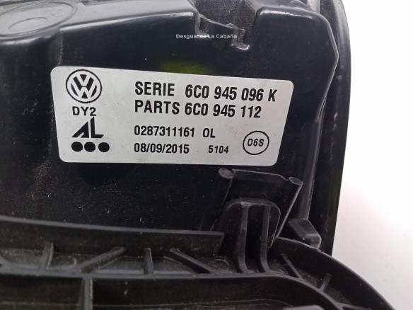 6C0945096K PILOTO TRA DER EXT VW POLO (6R1, 6C1)|Desguaces La Cabaña