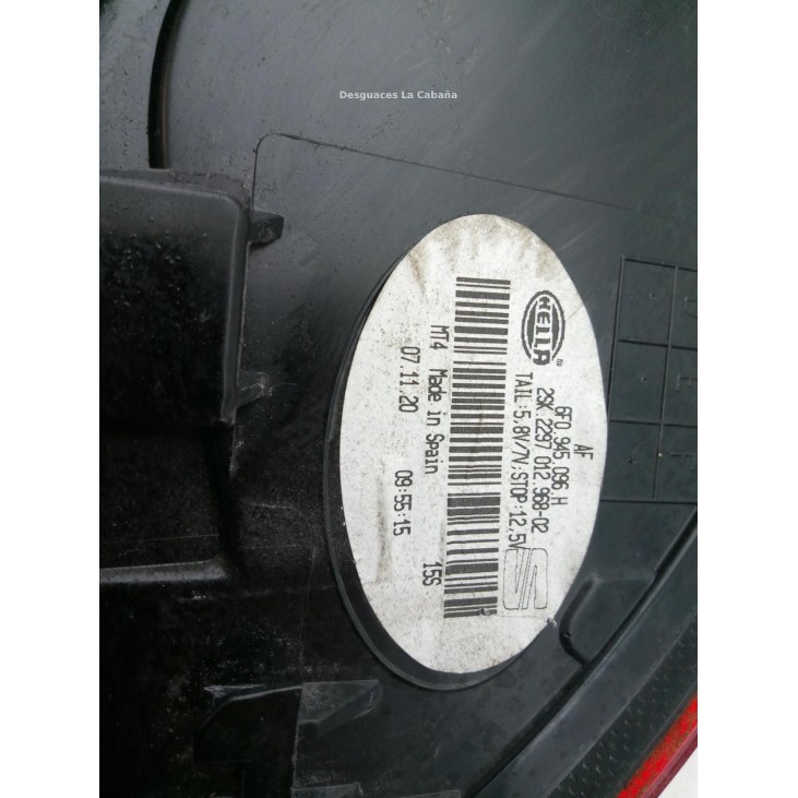 6F0945096H PILOTO TRA DER EXT SEAT IBIZA V (KJ1) |Desguaces La Cabaña