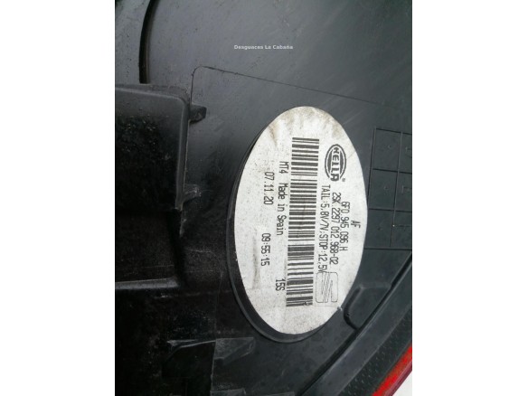 6F0945096H PILOTO TRA DER EXT SEAT IBIZA V (KJ1) |Desguaces La Cabaña