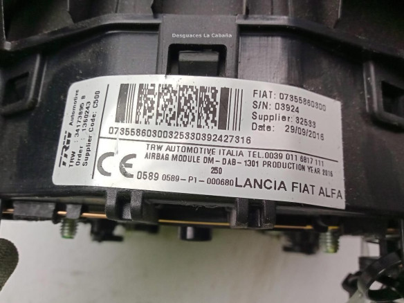 1671044080 AIRBAG IZQ CITROEN JUMPER Furgón|Desguaces La Cabaña